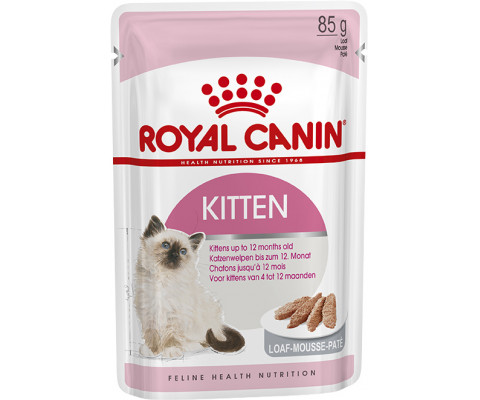 Вологий корм для кошенят Royal Canin Kitten Loaf 85 г (домашня птиця)