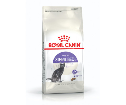 Сухий корм для стерилізованих котів Royal Canin Sterilised 37, 400 г (домашня птиця)