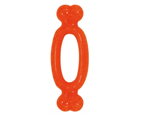 Іграшка Croci вибуховий Мамбл для собак, гума/силікон, помаранчевий, 17.4×6.5×3 см C6098756