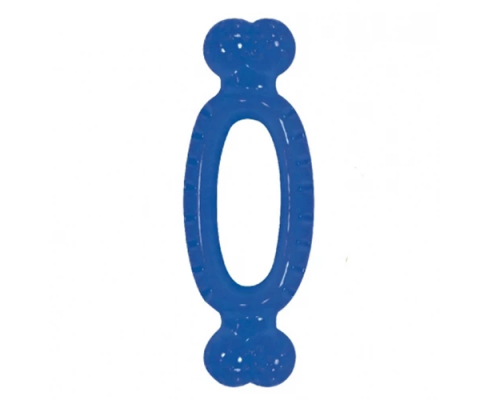 Іграшка Croci вибуховий Мамбл для собак, гума/силікон, синій, 17.4×6.5×3 см C6098758