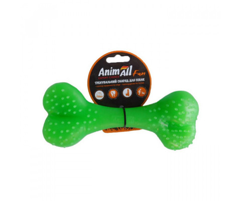 AnimAll Іграшка для собак Fun кістка, 25 см зелена 113 021
