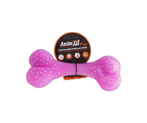 AnimAll Іграшка для собак Fun кістка, 25 см фіолетова 113 020