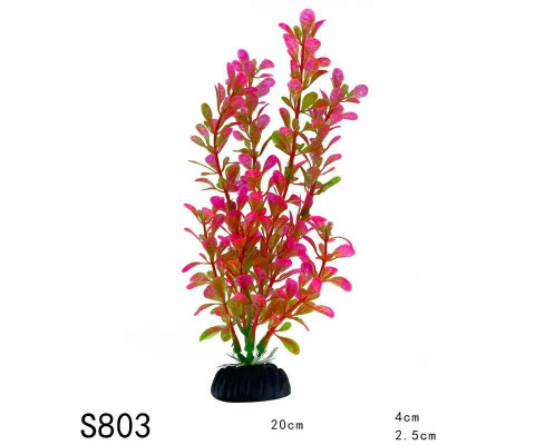 Декорація для акваріума рослина S803 20*4*2,5 см (пластик)