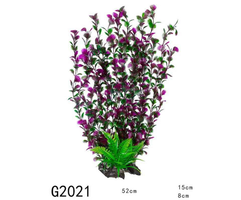 Декорація для акваріума рослина G2021 52*15*8 см (пластик)