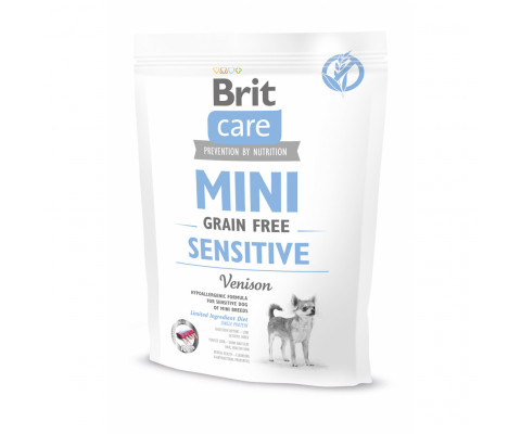Корм для собак  Brit Care Mini Grain Free Sensitive Venison 400 г 