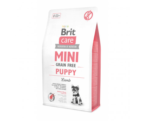 Сухий корм для цуценят Brit Care GF Mini Puppy Lamb 2кг 