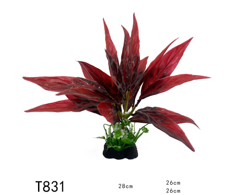 Пластикова декорація рослина 28*26*26 см
