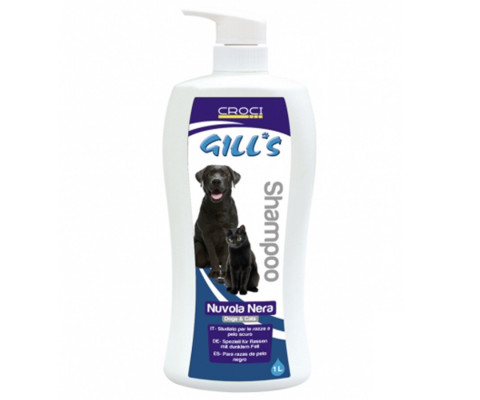Шампунь GILL'S для собак з чорною шерстю 1л Croci C3052130
