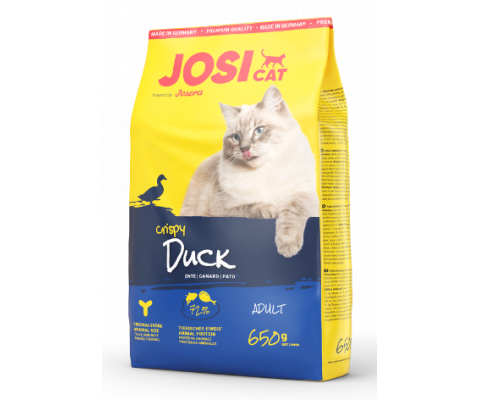 Сухий корм для котів JosiCat Crispy Duck 650 г
