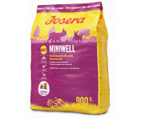 Сухий корм для собак малих порід Josera Miniwell 900 г