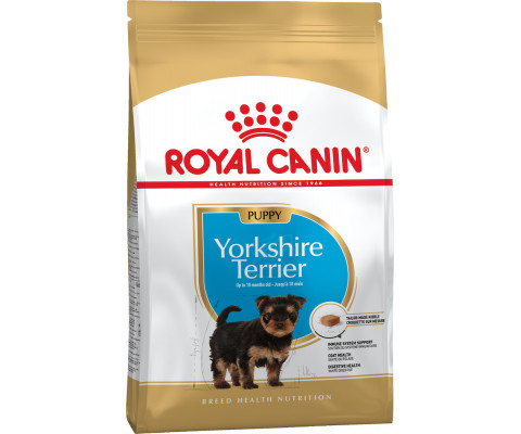 Сухий корм для цуценят породи Йоркширський тер'єр Royal Canin Yorkshire Puppy 1.5 кг (домашня птиця)