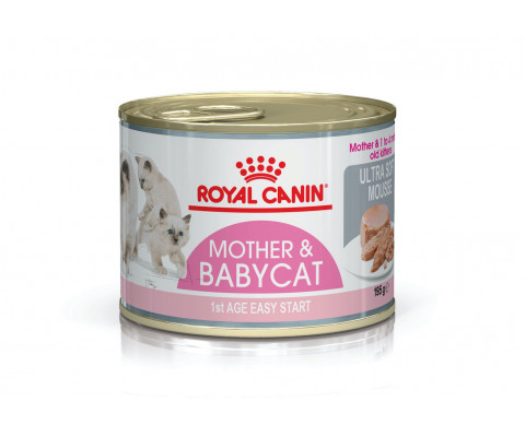 Вологий корм для кошенят Royal Canin Mother & Babycat 195 г (домашня птиця)