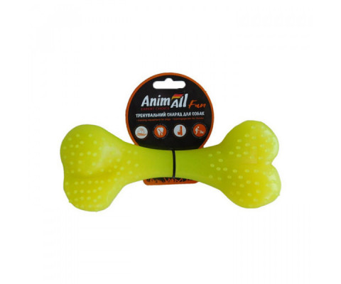AnimAll Іграшка для собак Fun кістка, 25 см жовта 113 017