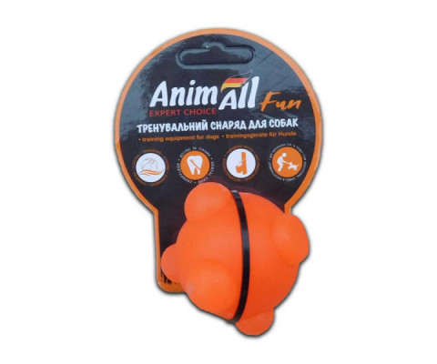 AnimAll Іграшка Fun куля молекула, 5 см, помаранчева 110 595