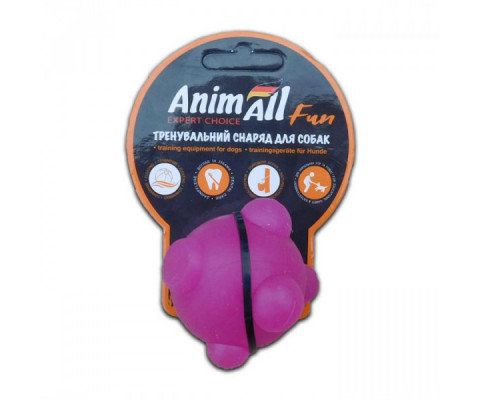 AnimAll Іграшка Fun куля молекула, 5 см, фіолетова 110 597