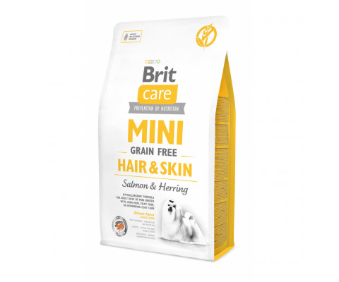 Сухий корм для собак Brit Care GF Mini Hair Skin 2 кг