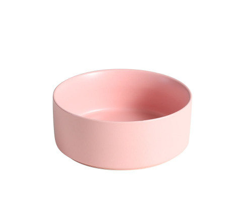 Керамічна миска 13 см/395 мл рожева