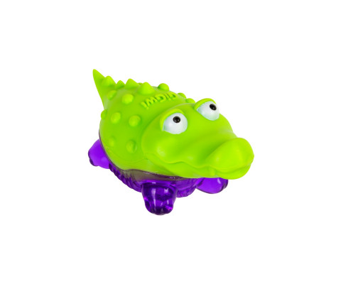 Іграшка для собак GiGwi Suppa Puppa Крокодил з пискавкою 9 см