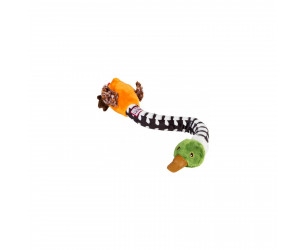 Іграшка для собак GiGwi Crunchy Качка з хрусткою шиєю і пискавкою 54 см 