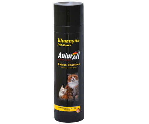 Шампунь AnimAll для котів і кошенят всіх порід, 250 мл