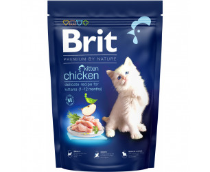   Сухий корм для кошенят з куркою Brit Premium Cat Kitten with chicken  1.5 кг